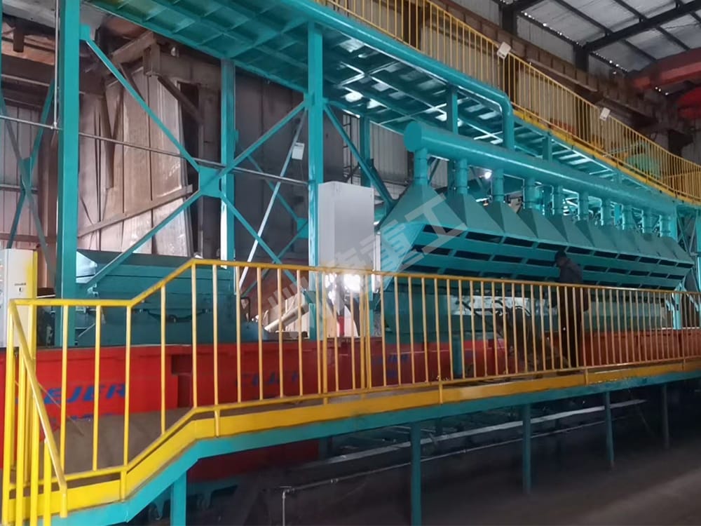 青州富寶自動消失模生產(chǎn)線