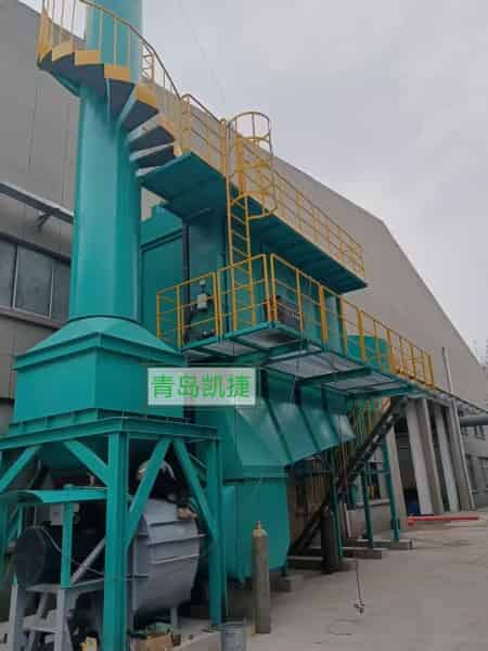 青島凱捷電爐除塵系統(tǒng)安裝調試圓滿收官！