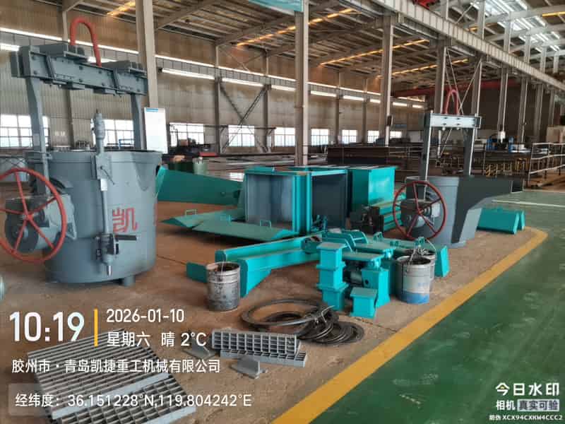 ?青島凱捷重工機械有限公司除塵設備發(fā)貨中！